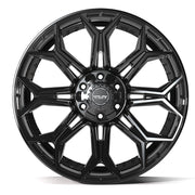 Set(4) 22x9 4P83 Gloss Black - 6x135 &amp; 6x139.7 +12ET with 33x12.50r22 Sailun TerraMax RT Tires &amp; TPMS