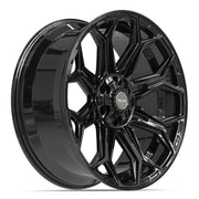 22x9 4P83 Gloss Black - 6x135 + 6x139.7 +12ET