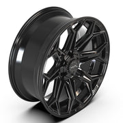 4PLAY 4P83 22x9 6x135 + 6x139.7 Gloss Black Wheels 285-45-22 Sailun TerraMax RT Tires SET