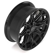 22x9 4P83 Gloss Black - 6x135 + 6x139.7 +12ET