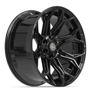 22x10 4P83 Gloss Black - 6x135 + 6x139.7 -18ET