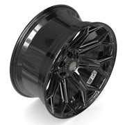 Set(4) 22x10 4P83 Gloss Black - 6x135 &amp; 6x139.7 -18ET