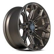 4PLAY 4P83 22x10 6x135 + 6x139.7 Satin Bronze Wheels 33x12.50-22 Sailun TerraMax RT Tires SET