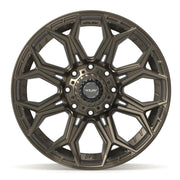 Set(4) 22x10 4P83 Satin Bronze - 8x170 -18ET
