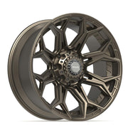 Set(4) 22x10 4P83 Satin Bronze - 8x170 -18ET
