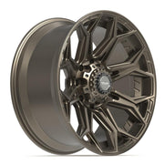 Set(4) 22x10 4P83 Satin Bronze - 8x180 -18ET