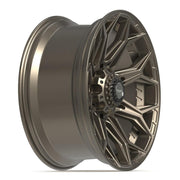 Set(4) 22x10 4P83 Satin Bronze - 8x180 -18ET
