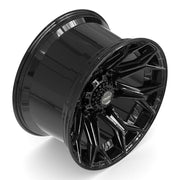 Set(4) 22x12 4P83 Gloss Black - 8x170 -44ET
