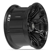 22x12 4P83 Gloss Black - 8x180 -44ET