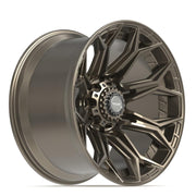 Set(4) 22x12 4P83 Satin Bronze - 8x180 -44ET