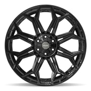 Set(4) 24x10 4P83 Gloss Black - 6x135 &amp; 6x139.7 +18ET with 295/35r24 Sailun Atrezzo SVR LX+ Tires &amp; TPMS