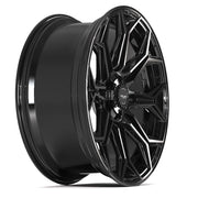 24x10 4P83 Gloss Black - 6x135 + 6x139.7 +18ET