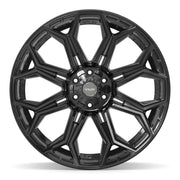 Set(4) 24x12 4P83 Gloss Black - 6x135 &amp; 6x139.7 -44ET with 305/35r24 Ironman iMove GEN 2 Tires