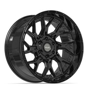 20" 4PLAY Sport2.0 Wheel fits GM-Ford-Lincoln-Nissan-Toyota - 4PL28 Gloss Black 20x10