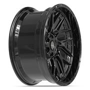 22" 4PLAY Sport2.0 Wheels fit GM-Ford-Lincoln-Nissan-Toyota - 4PL28 Gloss Black 22x10 Set