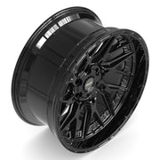 Set(4) 22x10 4PL28 Gloss Black - 6x135 &amp; 6x139.7 -18ET