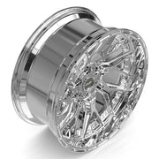 22x10 4PL28 Chrome - 6x135 + 6x139.7 -18ET
