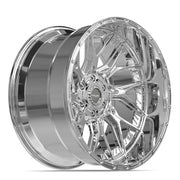 Set(4) 22x12 4PL28 Chrome - 6x135 &amp; 6x139.7 -44ET