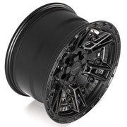 17x9 4PS01 Satin Black - 5x127 + 5x139.7 -6ET