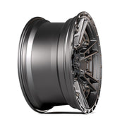 4PLAY 4PS01 18x9 6x135 + 6x139.7 -6et Satin Black Wheel SET