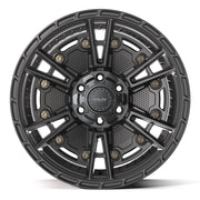Set(4) 20x9 4PS01 Satin Black - 6x135 &amp; 6x139.7 -6ET