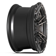 4PLAY 4PS01 20x9 6x135 + 6x139.7 Satin Black Wheels 275-55-20 Sailun TerraMax RT Tires SET