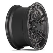 Set(4) 20x9 4PS01 Satin Black - 6x135 &amp; 6x139.7 -6ET