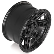 Set(4) 17x9 4PS20 Satin Black - 5x127 &amp; 5x139.7 -6ET