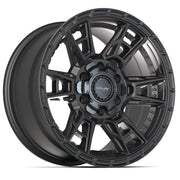 Set(4) 17x9 4PS20 Satin Black - 6x135 &amp; 6x139.7 +18ET with 33x12.50r17 TBB TS-57 RT Tires &amp; TPMS