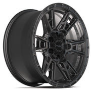 Set(4) 18x9 4PS20 Satin Black - 6x135 &amp; 6x139.7 +18ET with 275/65r18 Ironman All Country AT-X Tires