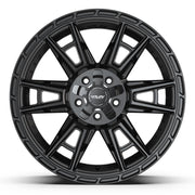 4PLAY 4PS20 20x9 5x127 + 5x139.7 Satin Black Wheels 275-55-20 TBB TS-37 AT Tires SET