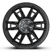 4PLAY 4PS20 20x9 5x127 + 5x139.7 Satin Black Wheels 275-55-20 TBB TS-37 AT Tires SET