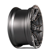 4PLAY 4PS20 20x9 6x135 + 6x139.7 Satin Black Wheels 275-55-20 Sailun TerraMax RT Tires SET