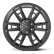 Set(4) 22x10 4PS20 Satin Black - 6x135 &amp; 6x139.7 +24ET with 33x12.50r22 TBB TS-57 RT Tires &amp; TPMS