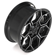 20x9 4PS26 Gloss Black Brushed with Tinted Clear - 6x135 + 6x139.7 +18ET