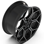 22x10 4PS26 Gloss Black Brushed with Tinted Clear - 6x135 + 6x139.7 +24ET