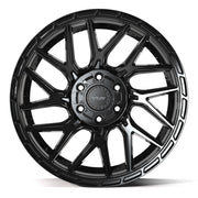 4PS28 Gloss Black Brushed with Tinted Clear