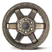 Set(4) 17x9 4PS63 Satin Bronze - 6x135 &amp; 6x139.7 -6ET with 33x12.50r17 TBB TS-57 RT Tires