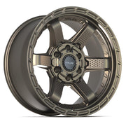 18" 4PLAY Wheels fit GM-Ford-Lincoln-Nissan-Toyota - 4PS63 Satin Bronze 18x9, Sailun Tires &amp; TPMS Set