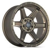 Set(4) 20x9 4PS63 Satin Bronze - 5x127 &amp; 5x139.7 -6ET with 275/55r20 Goodyear Eagle LS2 Tires