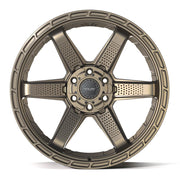 Set(4) 22x9 4PS63 Satin Bronze - 6x135 &amp; 6x139.7 -6ET with 285/45r22 Bridgestone Dueler Alenza HL Tires &amp; TPMS