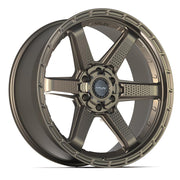Set(4) 22x9 4PS63 Satin Bronze - 6x135 &amp; 6x139.7 -6ET with 285/45r22 TBB TS-37 AT Tires &amp; TPMS