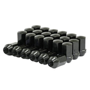 Black - GM/Ram/Dodge Factory Style - Set of 24 - 14x1.5mm - 7/8" Hex