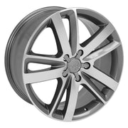 AU20 Gloss Gunmetal Machined