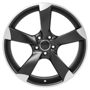 19x8.5 AU29 Satin Black Machined - 5x112 +35ET