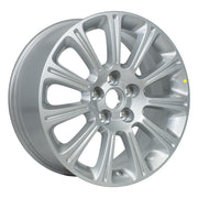 18x8 BK07 Gloss Silver - 5x120 +42ET