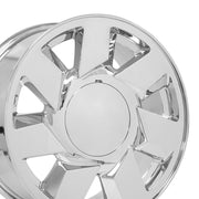 OE Wheels CA01 17x7.5 5x115 50et Chrome Wheel SET