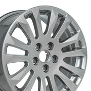 18x8.5 CA03 Gloss Hyper Silver - 5x120 +48ET