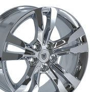 OE Wheels CA15 18x8.5 5x115 40et Chrome Wheel SET
