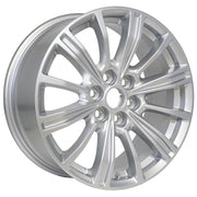 Set(4) 18x8 CA21 Gloss Silver - 6x120 +50ET